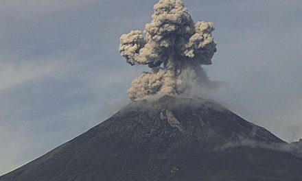 Popocatépetl registró 30 exhalaciones en las últimas 24 horas