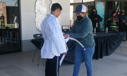 Inedec realiza exhibición de Taekwondo para la Casa Hogar ‘Abrázame’