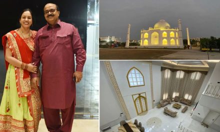 Eso si es amor: el hombre prometió construir un Taj Mahal para su esposa y lo cumplió