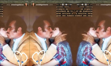 Se desata polémica: el primer beso de Zoraida Gómez fue con Vicente Fernández