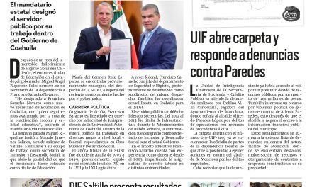 Portada [15 de diciembre de 2021] UIF investiga acusaciones contra Alfredo paredes; MARS inaugura Transporte Empresarial del Norte y más…