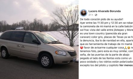 Se roban camioneta cargada de regalos en Ciudad Juárez