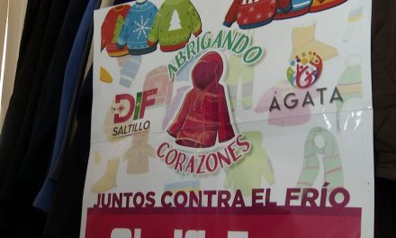 Continua DIF Saltillo recibiendo ropa abrigadora para la población vulnerable