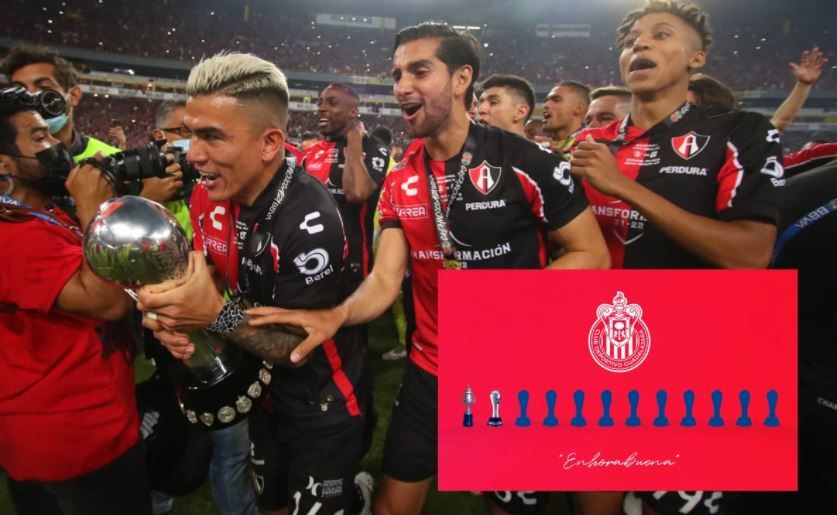 ¿Era necesario?; Las Chivas y sus sarcásticas felicitaciones al título del Atlas
