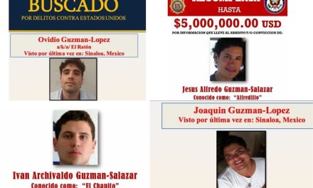 Estados Unidos revela que hijos de ‘El Chapo’ producen hasta 27 toneladas de droga al año