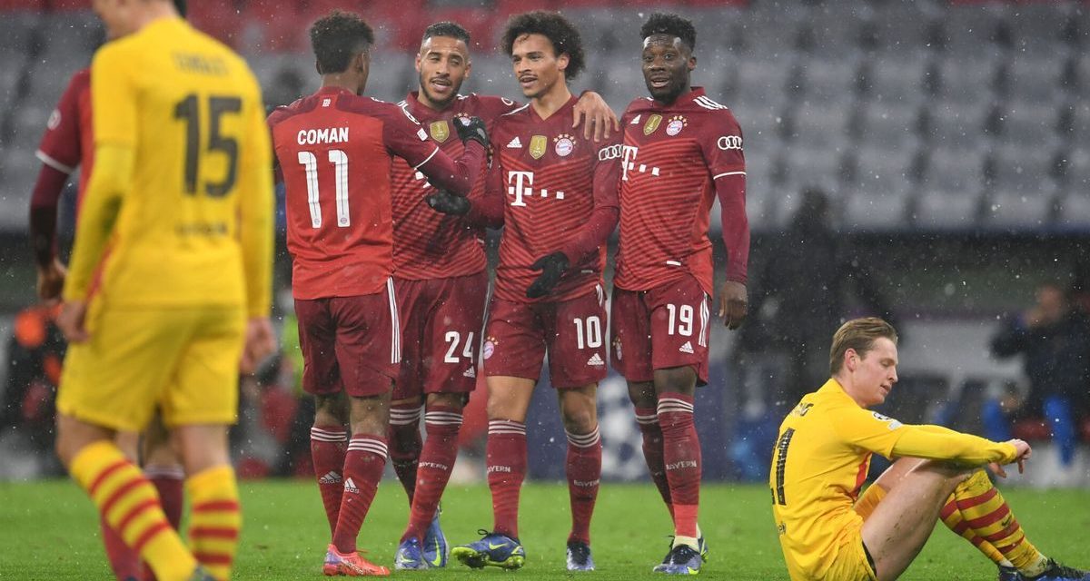Barcelona queda fuera de la Champions League