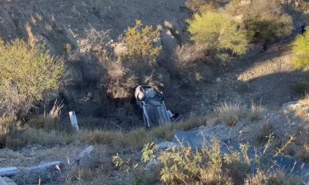 Pierde la vida en aparatosa volcadura en carretera a Monclova