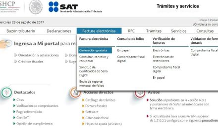 SAT tendrá nuevas multas contra negocios que emitan facturas mal