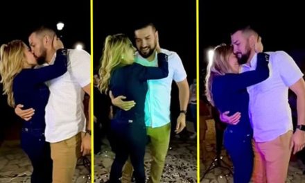 Karla Panini sube vídeo besando a Américo Garza y usuarios la bullean