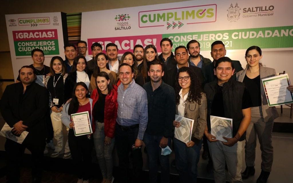 Manolo Jiménez agradece a ciudadanos de Saltillo que participaron en su administración