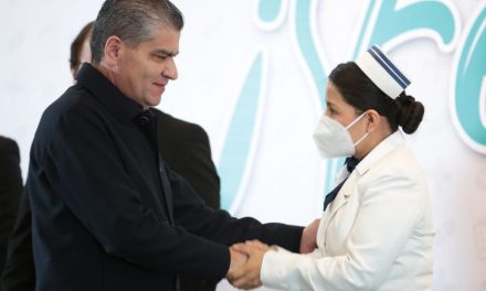 ‘Si Coahuila está de pie, es gracias al trabajo de enfermeras y enfermeros’; MARS