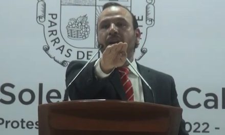 Toma protesta Fernando Orozco Lara como alcalde de Parras