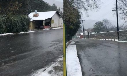 Se acerca la nieve a Saltillo; reportan caída en Santiago, Nuevo León