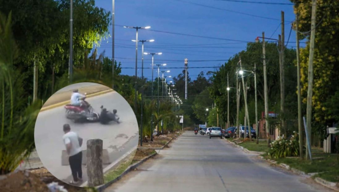 Héroe sin capa; detiene a dos motoladrones de un ‘rejazo’ (video)