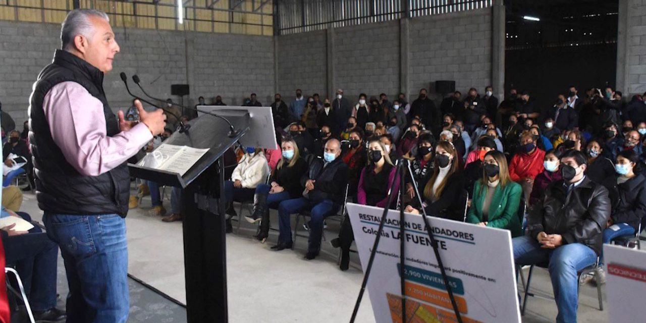 Alcalde de Torreón inicia construcción de centro comunitario La Perla.