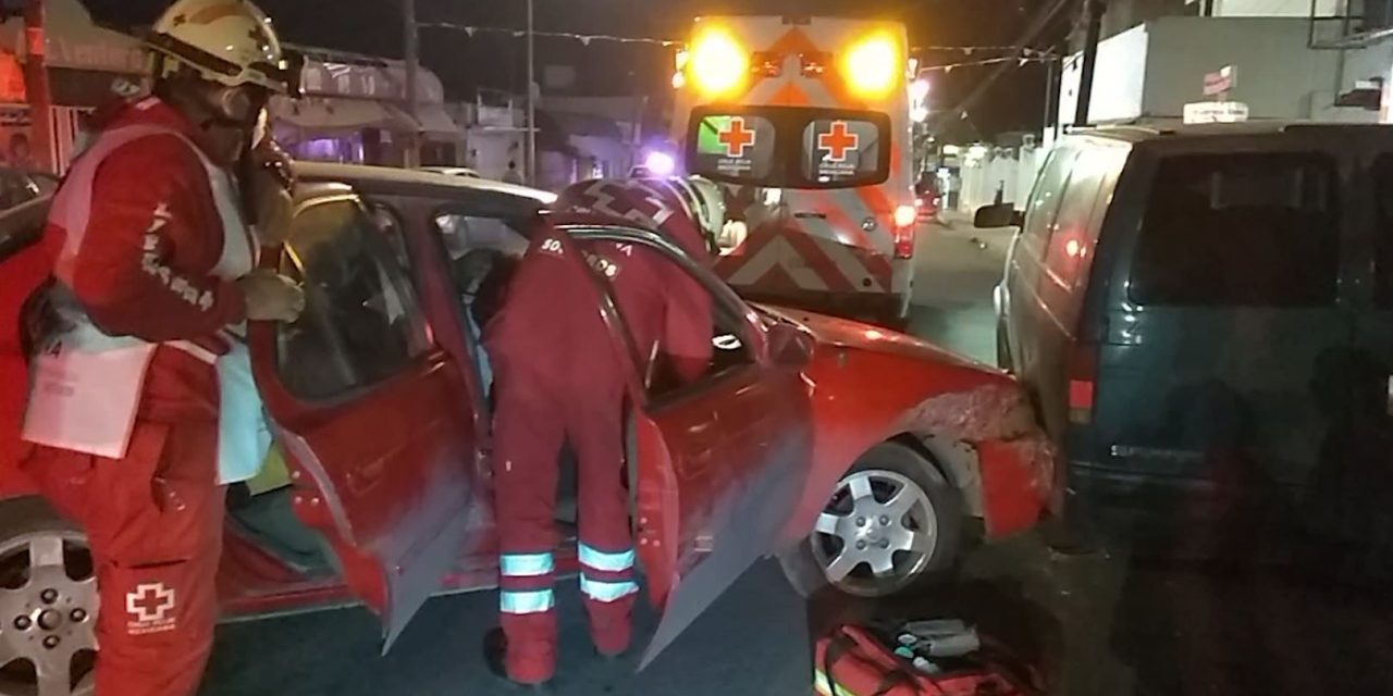 Ebrio al volante provoca choque contra familia en Saltillo