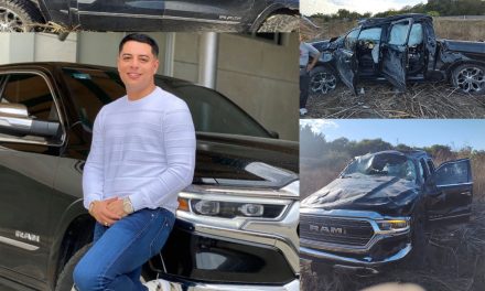 Última hora: Eduin Caz sufre terrible accidente automovilístico (Fotos)