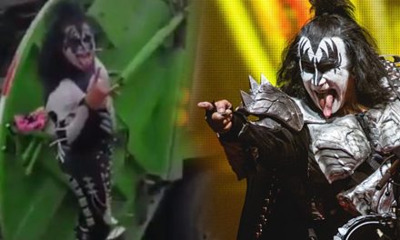 Gene Simmons alaba a recolector de basura que se disfrazó de Kiss