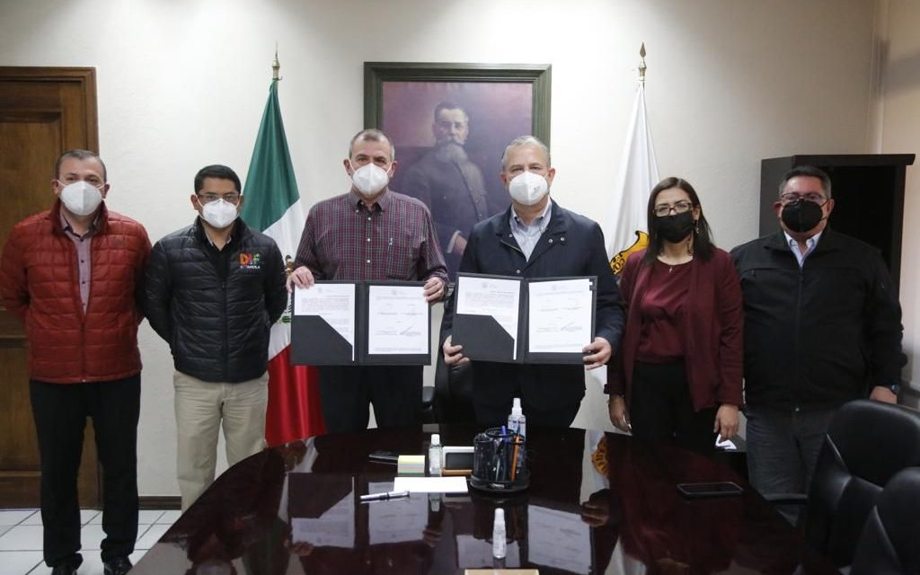 DIF Coahuila y Secretaría de Educación firman convenio para salud alimentaria de niñas y niños