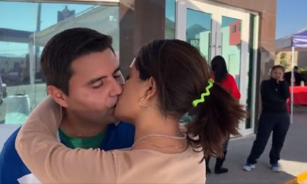 ¡Saltillenses compiten a besos! Van con todo por un viaje a Cancún patrocinado por CargoGas (Video)