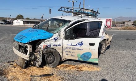 Choca carro de Sky contra transporte de Lala; deja dos lesionados en Ramos Arizpe (Video)