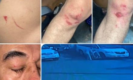 Hombre golpea y amenaza con machete a una familia por un problema vial en Nuevo León