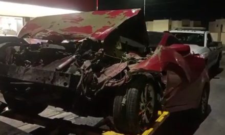 Joven en estado de ebriedad se queda dormido y causa accidente en Saltillo