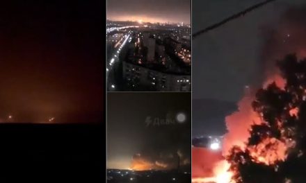 (Video) Primeras imágenes de los ataques de Rusia a Ucrania