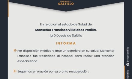 Reportan a obispo emérito Francisco Villalobos como delicado; fue trasladado al hospital