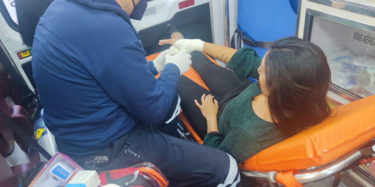 Recibí golpes hasta en las costillas, denuncia diputada tras manifestación