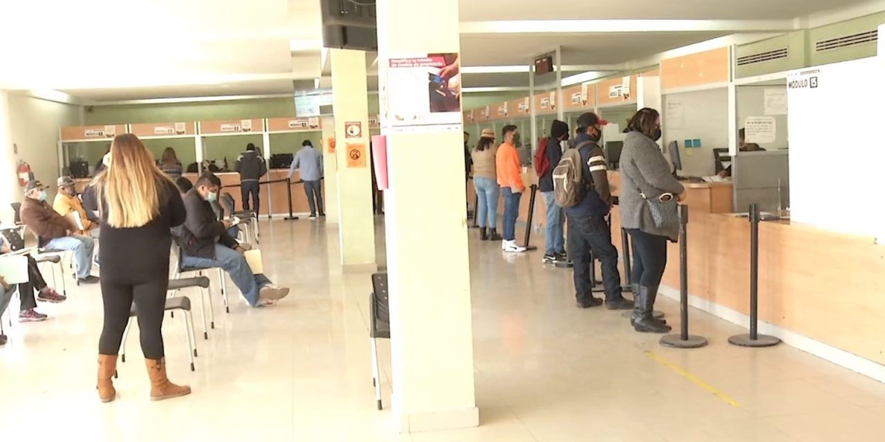 Automovilistas cumplen con canje de placas en Torreón