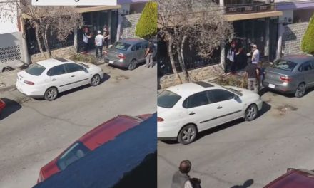 ¡Se le junta el ganado! Se conocen sus cuatro novios afuera de su casa en San Valentín (Video)