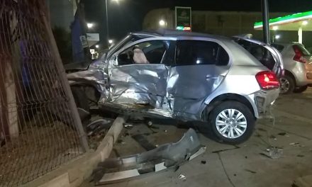 Queda lesionado tras causar choque en Saltillo