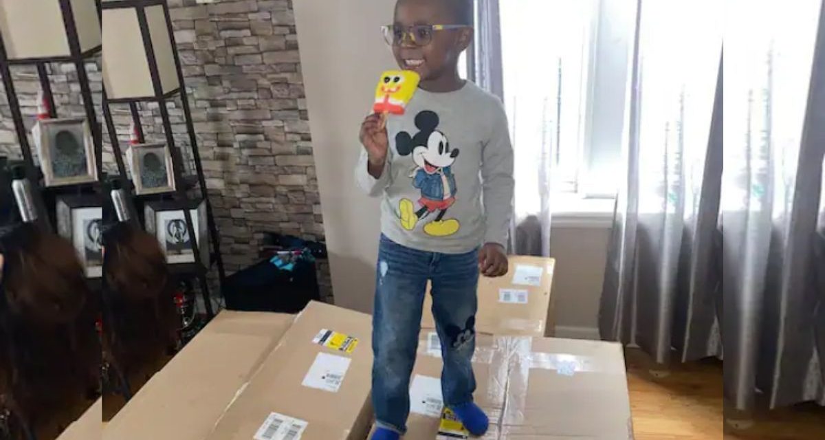 Niño de 4 años compró 2 mil dólares de paletas de hielo de Bob Esponja con la cuenta de su mamá