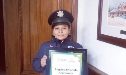 Hacen reconocimiento en redes a elemento de tránsito en Saltillo
