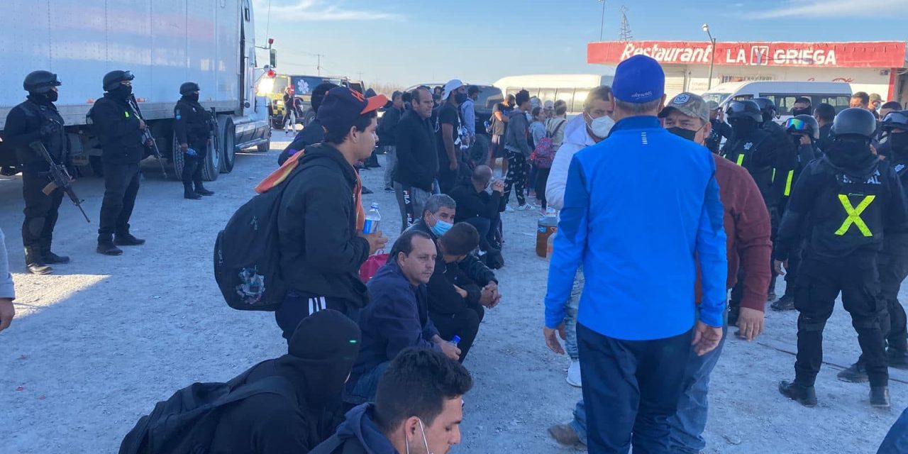 Rescatan a más migrantes en Monclova