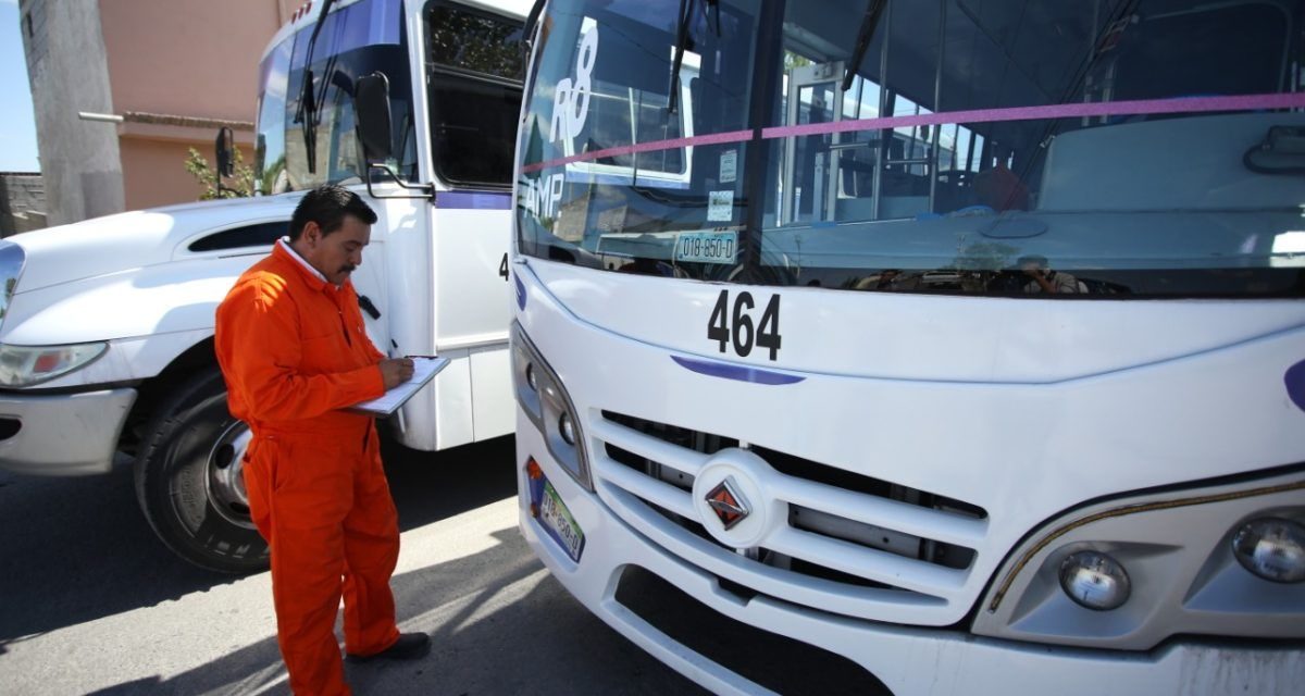 Transporte público comienza reestructura en Saltillo
