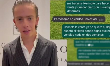 Alfredo Sámano vendió un depa en dos semanas y afirma que fue obligado a grabar el video