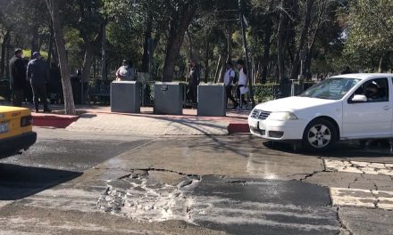 Se forma un ‘cráter’ en el centro de Saltillo