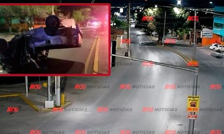Captan el momento exacto del accidente donde muere Andrea, la estudiante de Saltillo en Pedro Figueroa