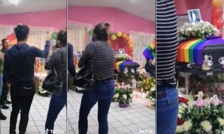 Bailan para darle el último adiós a integrante de la comunidad LGBT+ (Video)