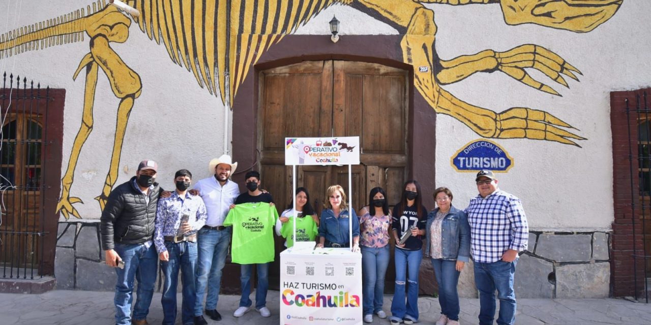 Sectur Coahuila entrega módulos turísticos a municipios