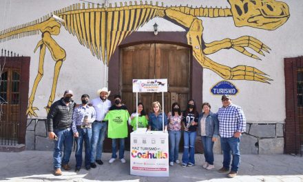 Sectur Coahuila entrega módulos turísticos a municipios