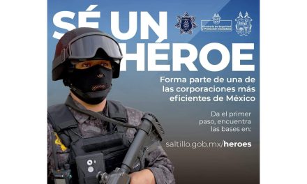 ¡Sé un héroe! Últimos días para inscribirse a la Academia de Policía de Saltillo