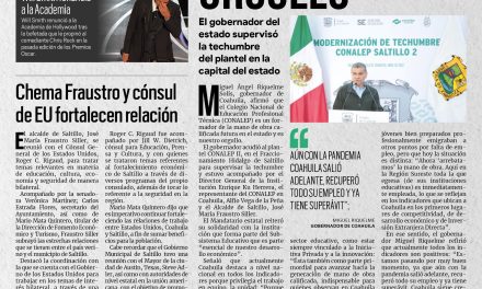 Portada [2 de abril de 2022] CONALEP es nuestro orgullo: MARS; Chema Fraustro y cónsul de EU fortalecen relación y más…