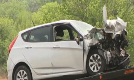 Karma llega de inmediato a ladron; golpea brutalmente a una abuelita, le roba el auto y muere en un choque