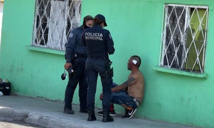 Hombre termina con la cabeza sangrando tras ser herido en un pleito