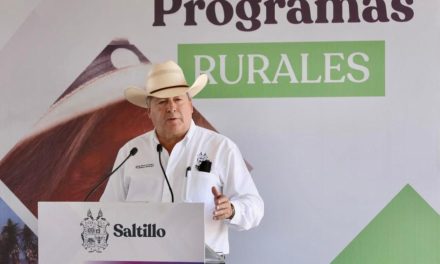 Anuncian inversión de 50 millones de pesos para el campo en Saltillo