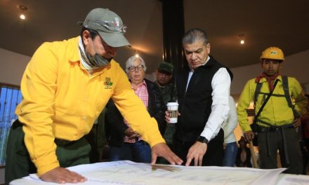 Refuerza MARS estrategia contra incendios en Coahuila