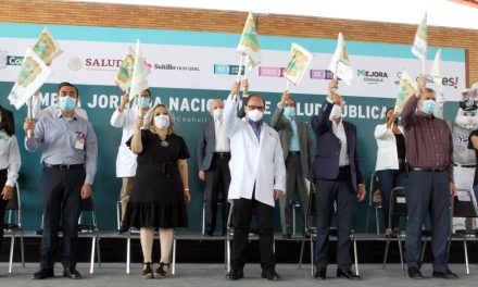 Arranca en Coahuila la primera Jornada Nacional de Salud 2022